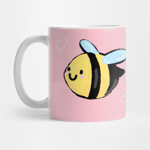 Bee Happy and Bee Positive by RoserinArt